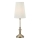 Markslöjd 108969 - Lampada da tavolo NOBLE 1xE14/40W/230V 56 cm bianco/ottone