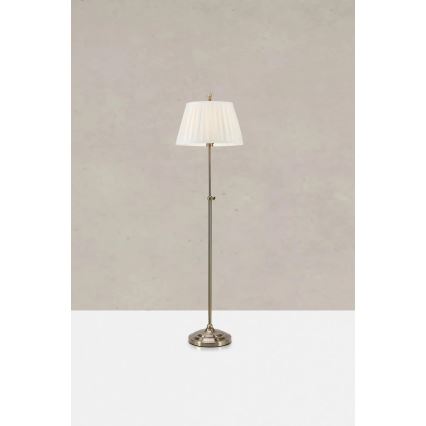 Markslöjd 108972 - Stehleuchte OXFORD 1xE14/40W/230V weiß/messing