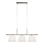 Markslöjd 108975 - Suspension sur câble OXFORD 3xE14/40W/230V laiton/blanc