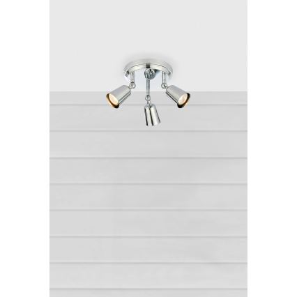 Markslöjd 108981 - Faretto TINY 3xGU10/7W/230V cromo lucido