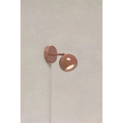 Markslöjd 108984 - Faretto da parete POP 1xGU10/7W/230V marrone