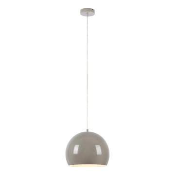 Markslöjd 108986 - Lampadario a sospensione con cavo POP 1xE27/40W/230V Ø 28 cm grigio