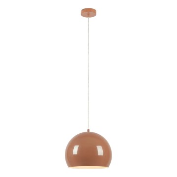 Markslöjd 108987 - POP Pendelleuchte an Kabel 1xE27/40W/230V Ø 28 cm, braun