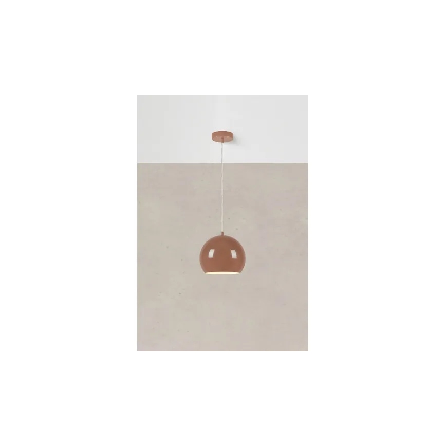 Markslöjd 108990 - Hängeleuchte POP an Kabel 1xGU10/7W/230V Ø 20 cm, braun