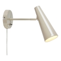Markslöjd 108992 - Applique da parete PEAK 1xE14/40W/230V grigio