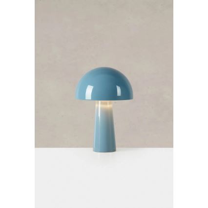 Markslöjd 108994 - Lampe de table MANTAR 1xE14/40W/230V bleue