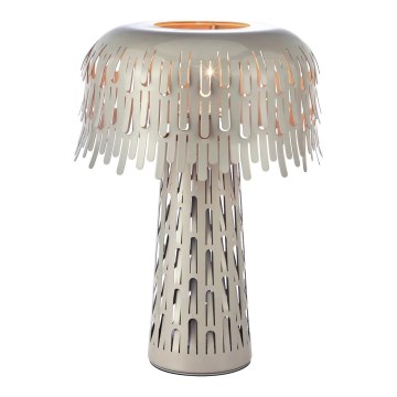 Markslöjd 109005 - Lampe de table VERBERA 1xE14/40W/230V grise