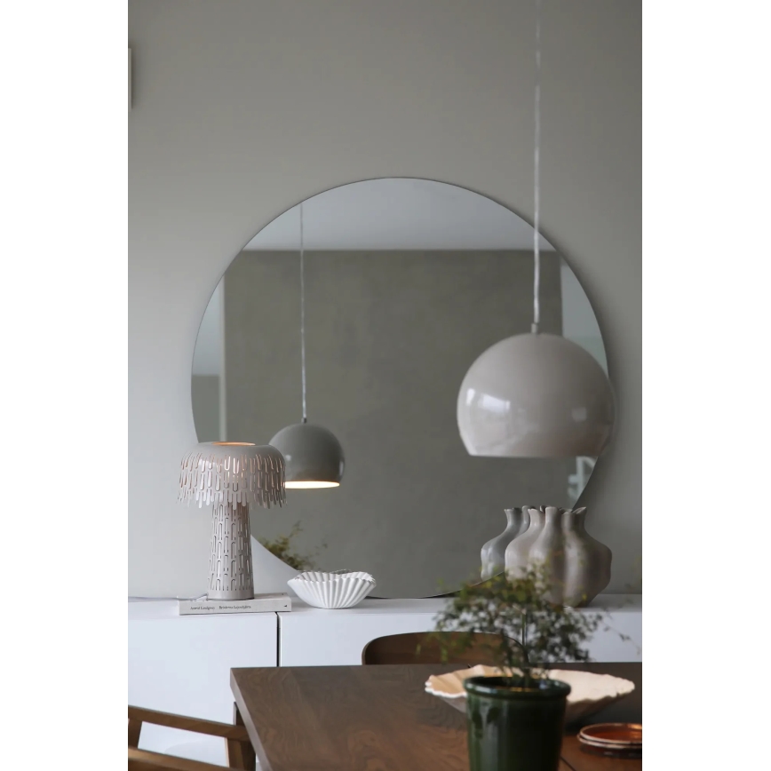 Markslöjd 109005 - Lampe de table VERBERA 1xE14/40W/230V grise