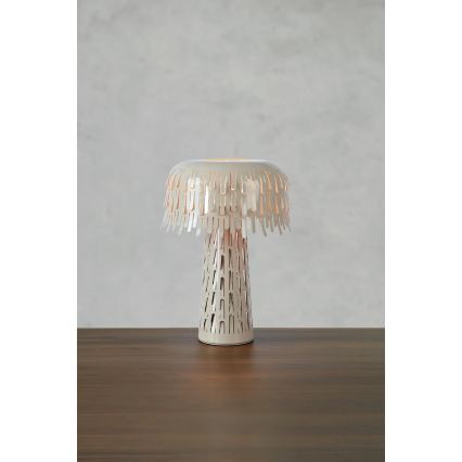 Markslöjd 109005 - Lampe de table VERBERA 1xE14/40W/230V grise