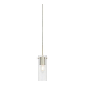 Markslöjd 109013 - Lampadario sospeso a cavo TIBIA 1xE14/40W/230V trasparente/ottone