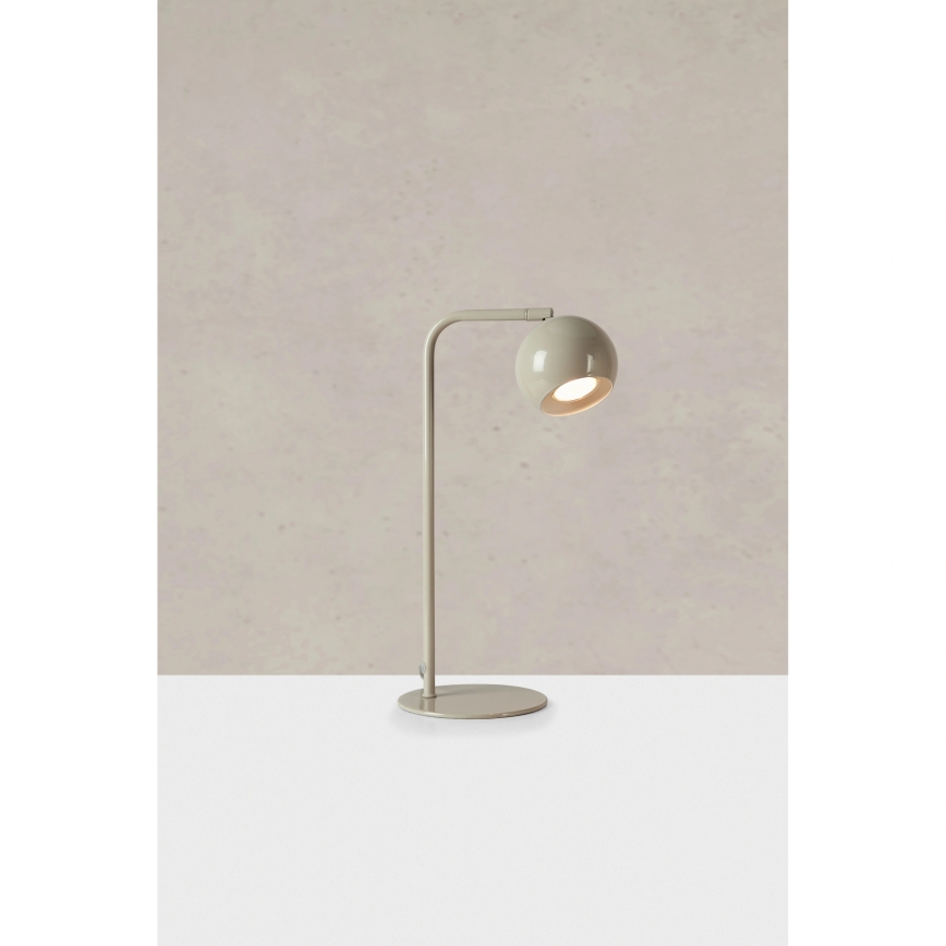 Markslöjd 109032 - Lampada da tavolo POP 1xGU10/7W/230V grigia