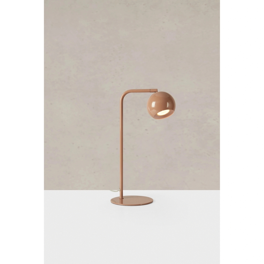 Markslöjd 109033 - Lampada da tavolo POP 1xGU10/7W/230V marrone