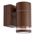 Markslöjd 109102 - Lampada da parete per esterni dimmerabile a LED LUNO LED/4,9W/230V IP65 marrone