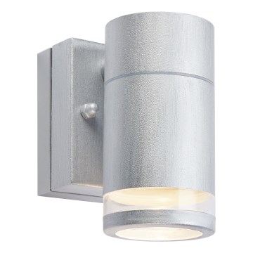Markslöjd 109103 - dimmbare LED-Außenwandleuchte LUNO LED/4,9W/230V IP65 silber