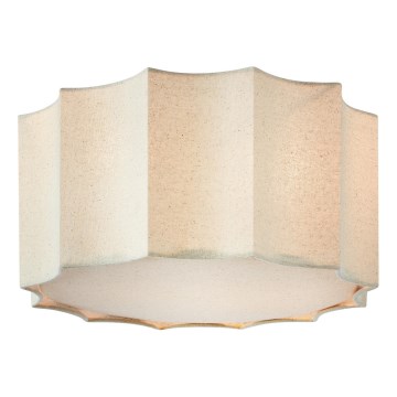 Markslöjd 109134 - Plafoniera OLEA 2xE27/11W/230V Ø 35 cm lino