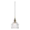 Markslöjd 109136 - Pendelleuchte GOTA an Kabel 1xE14/40W/230V Messing/klar