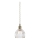 Markslöjd 109136 - Suspension sur câble GOTA 1xE14/40W/230V laiton/transparent