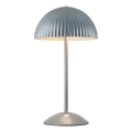 Markslöjd 109139 - Lampe de table ZIN 2xG9/20W/230V, grise
