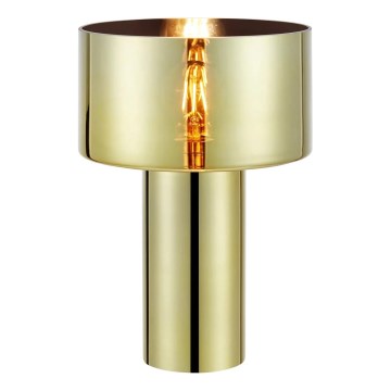 Markslöjd 109145 - Lampe de table CORIN 1xE27/60W/230V dorée