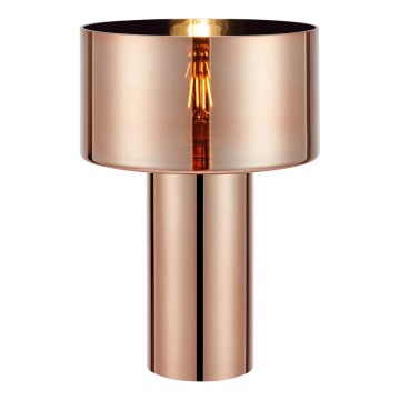 Markslöjd 109146 - Lampe de table CORIN 1xE27/60W/230V, finition or rose