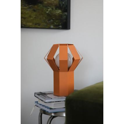 Markslöjd 109149 - Tischleuchte OCTA 1xE27/60W/230V orange