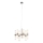 Markslöjd 109154 - Kronleuchter ELARA an Kabel, 12xE14/40W/230V, mattchrom