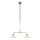 Markslöjd 109160 - Suspension sur tige VELA 2xE27/60W/230V blanc/laiton