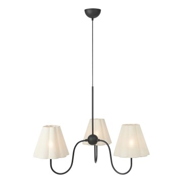 Markslöjd 109172 - Suspension sur câble VEYA 3xE14/40W/230V lin/noir