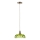 Markslöjd 109177 - Lampadario a cavo KURAGE 1xE27/40W/230V ottone/verde fumé