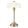 Markslöjd 109179 - Lampe de table KURAGE 1xE27/60W/230V laiton/blanche