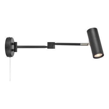 Markslöjd 109181 - Dimmbare LED-Wandleuchte ARLO LED/4,9W/230V schwarz