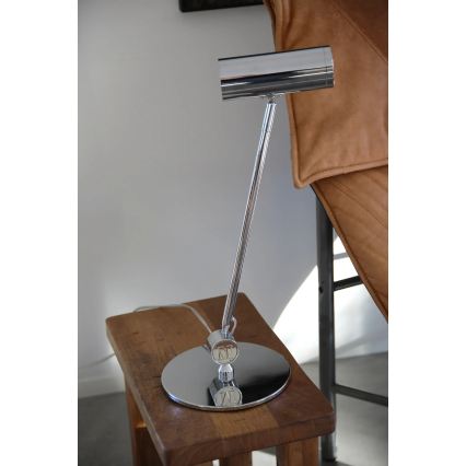 Markslöjd 109184 - Dimmbare LED-Tischlampe ARLO LED/4,9W/230V, glänzender Chrom