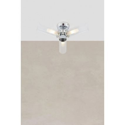 Markslöjd 109237 - Badezimmer-Aufbauleuchte RIMINI 3xG9/20W/230V IP44 glänzender Chrom