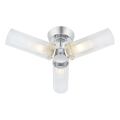 Markslöjd 109237 - Plafonnier de salle de bains à montage en surface RIMINI 3xG9/20W/230V IP44 chromé brillant