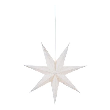 Markslöjd 700115 - Decorazione natalizia ARATORP 1xE14/25W/230V 75 cm bianco