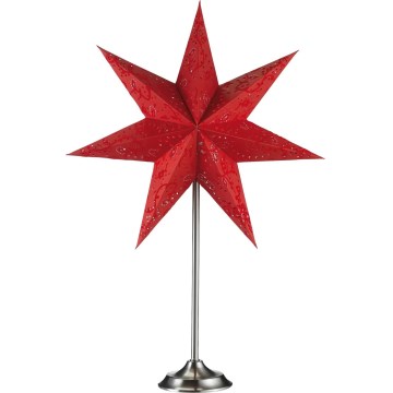 Markslöjd 700123 - Decorazione natalizia ARATORP 1xE14/25W/230V rossa