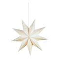 Markslöjd 700319 - Decorazione di Natale SOLVALLA 1xE14/25W/230V bianca 45 cm