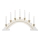Markslöjd 700446 - Candelabro natalizio CELINE 7xE10/3W/230V bianco