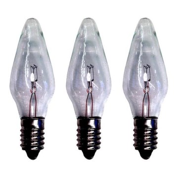 Markslöjd 702323 - LOT 3x Ampoule industrielle de Noël RESERVLAMPA E10/3W/55V