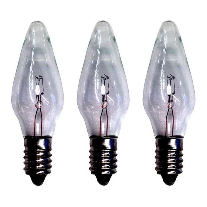Markslöjd 702323 - LOT 3x Ampoule industrielle de Noël RESERVLAMPA E10/3W/55V