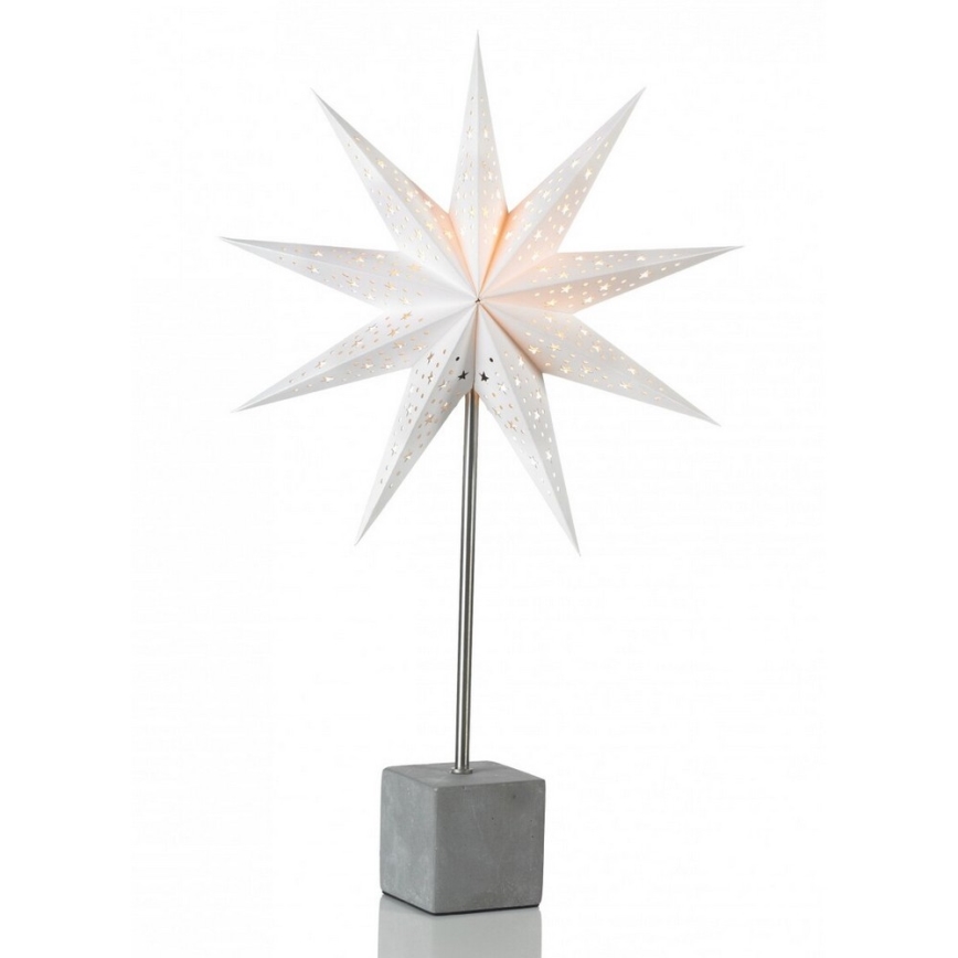 Markslöjd 702469 - Decorazione natalizia HARD 1xE14/25W/230V bianco