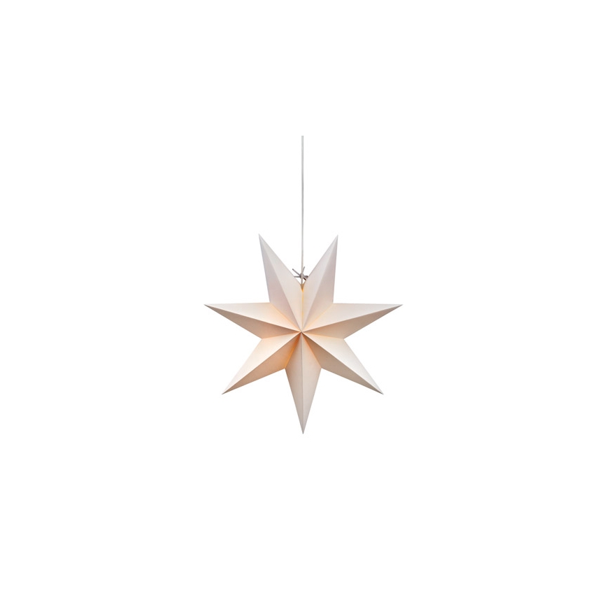 Markslöjd 703120 - Decorazione natalizia DUVA 1xE14/25W/230V diametro 45 cm bianco
