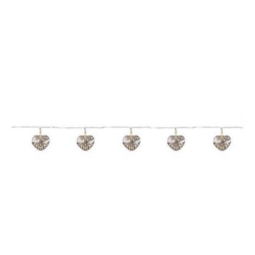 Markslöjd 703174 - Catena luminosa natalizia a LED MILLA 10xLED/3xAA 2,1m bianco caldo