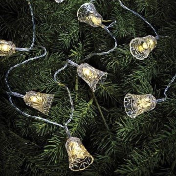 Markslöjd 703237 - Guirlande lumineuse LED de Noël BELL 10xLED 2,1m