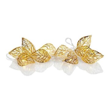 Markslöjd 703859 - Catena luminosa decorativa LED LEAF LED/3xAA 1,85m bianco caldo