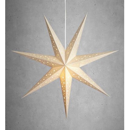 Markslöjd 704420 - Decorazione di Natale SOLVALLA 1xE14/25W/230V oro 75 cm