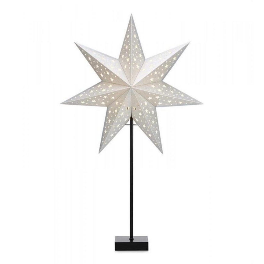Markslöjd 704455 - Décoration de Noël SOLVALLA 1xE14/25W/230V argent 69 cm