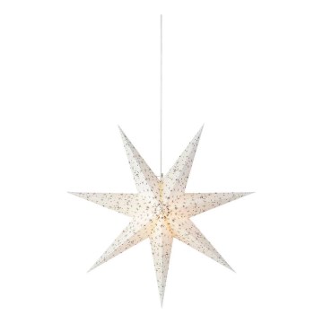 Markslöjd 704910 - Decorazione natalizia OLIVIA 1xE14/6W/230V 75 cm bianco