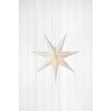 Markslöjd 704910 - Decorazione natalizia OLIVIA 1xE14/6W/230V 75 cm bianco
