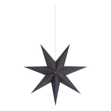 Markslöjd 705317 - Décoration de Noël BAROQUE 1xE14/25W/230V Ø 75 cm bleue